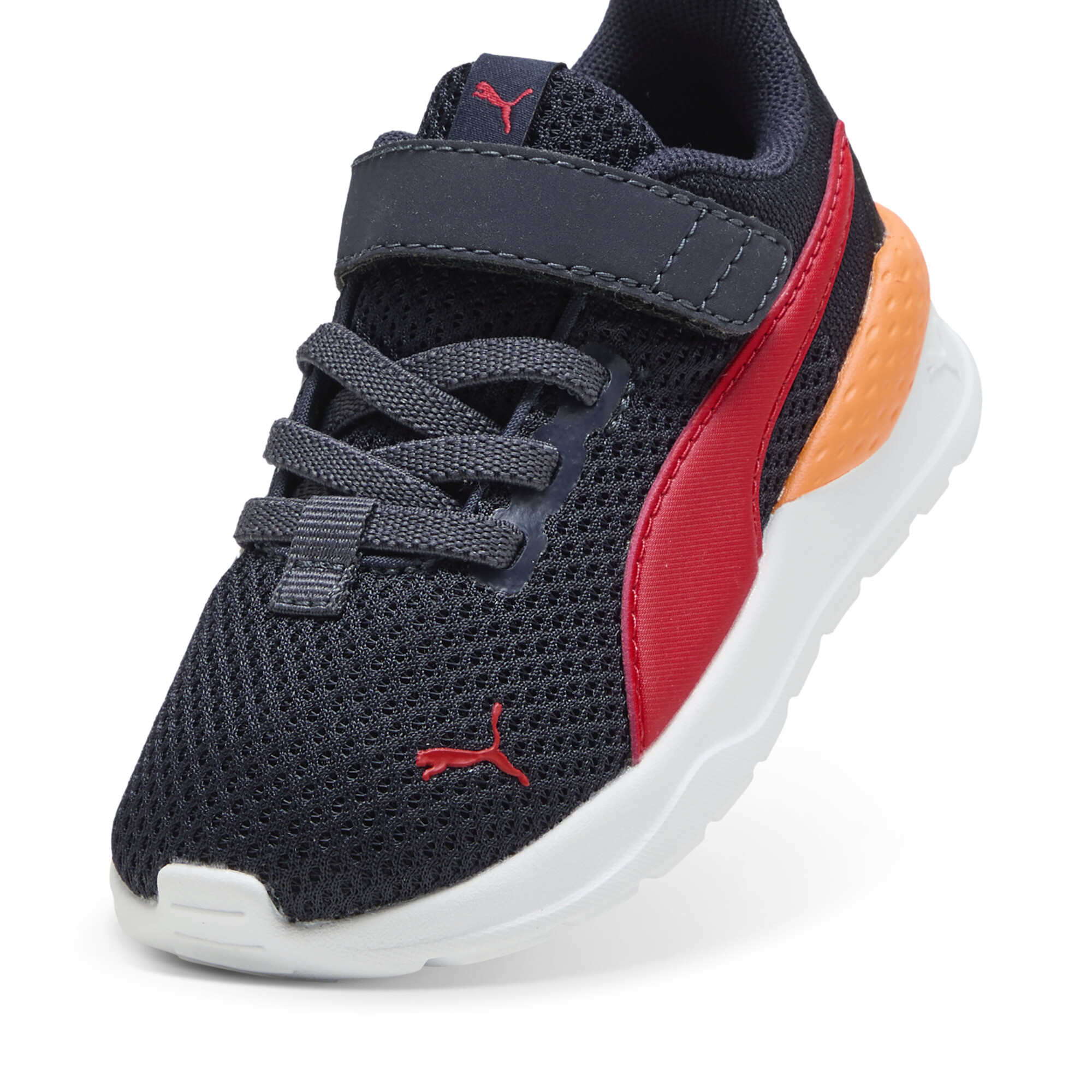 PUMA Anzarun Lite sportschoenen, Blauw/Rood/Oranje