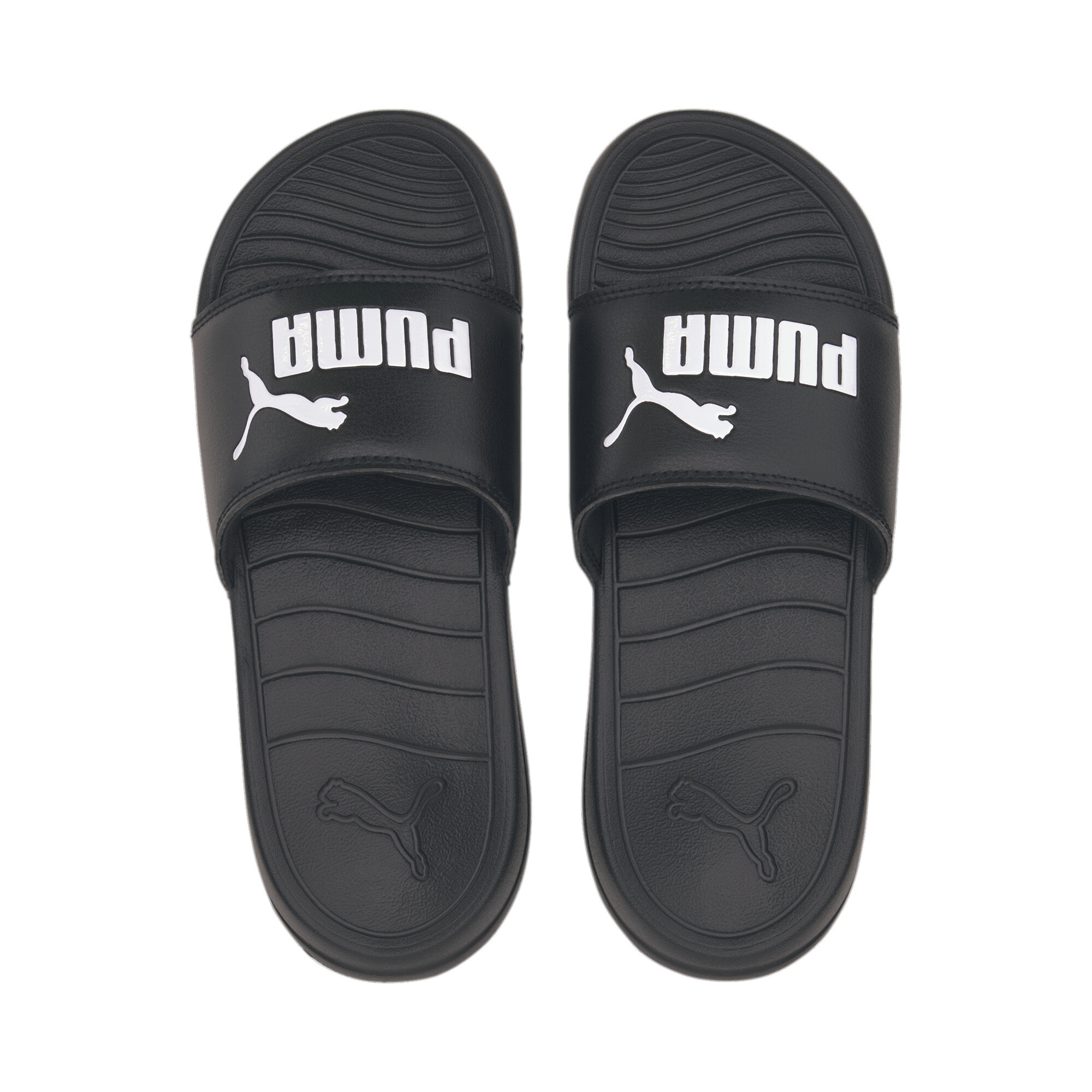 PUMA Popcat 20 Youth Sandals In Black, Size EU 35.5