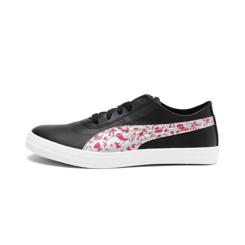 

Women's PUMA Urban Graphicster IDP Sneaker, Black/silver