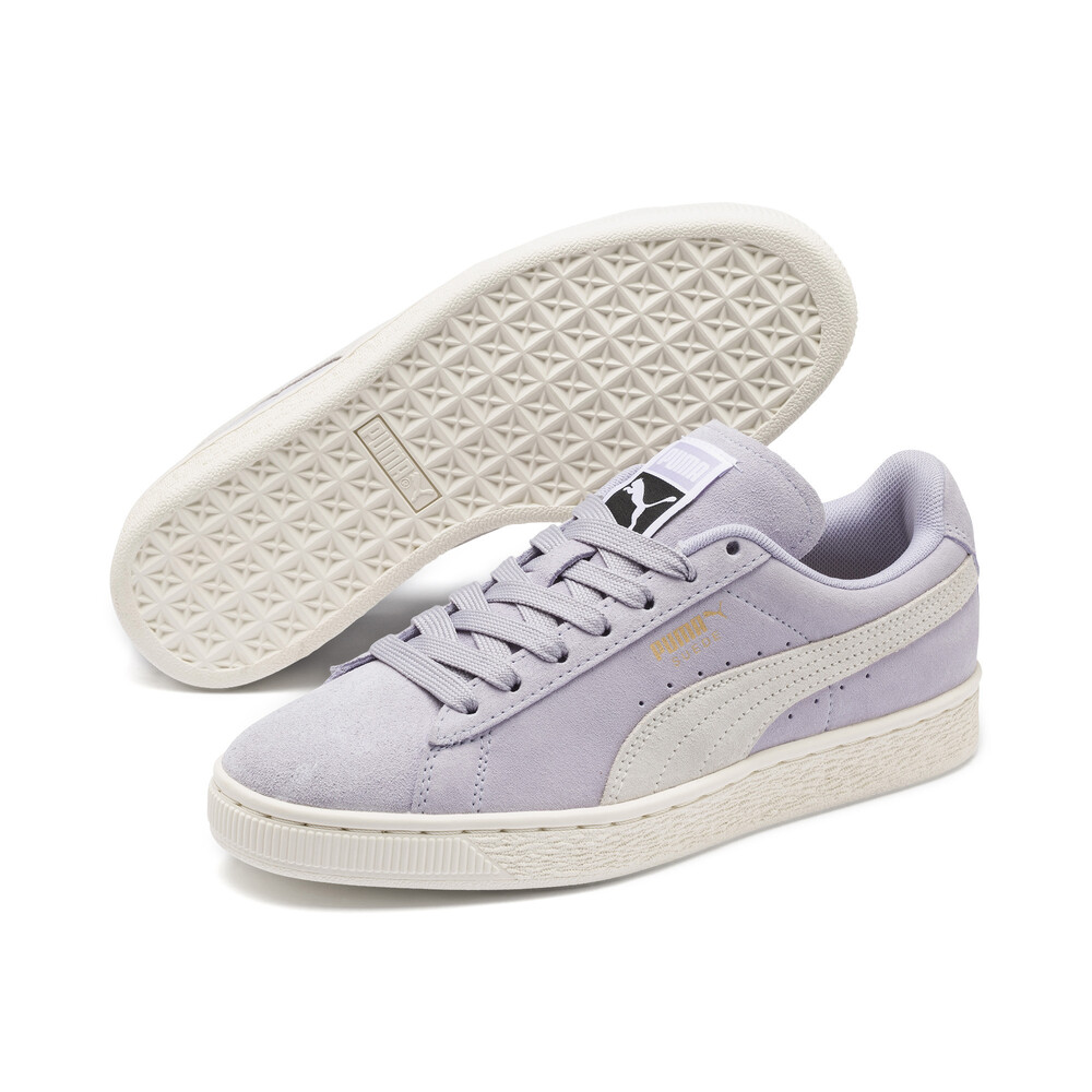 puma suede womens purple
