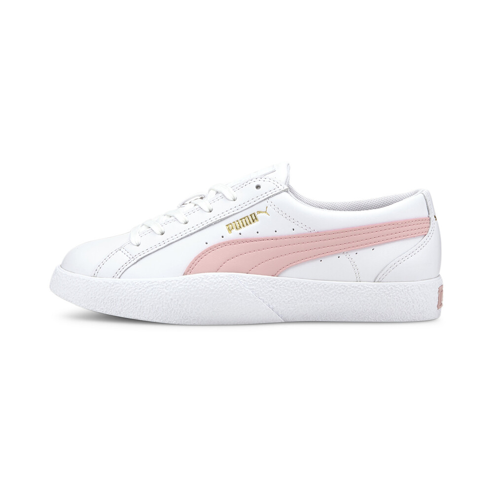 puma love leather sneakers