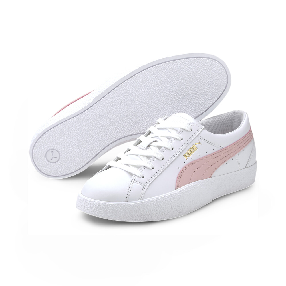 puma love leather sneakers