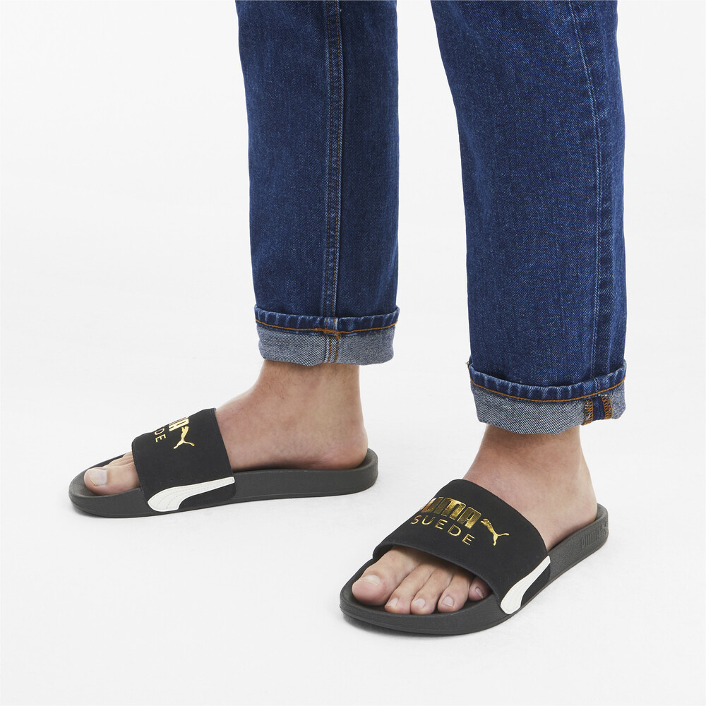 puma suede leadcat sandals