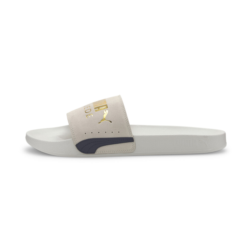 Leadcat FTR Suede Classic Sandals | White - PUMA