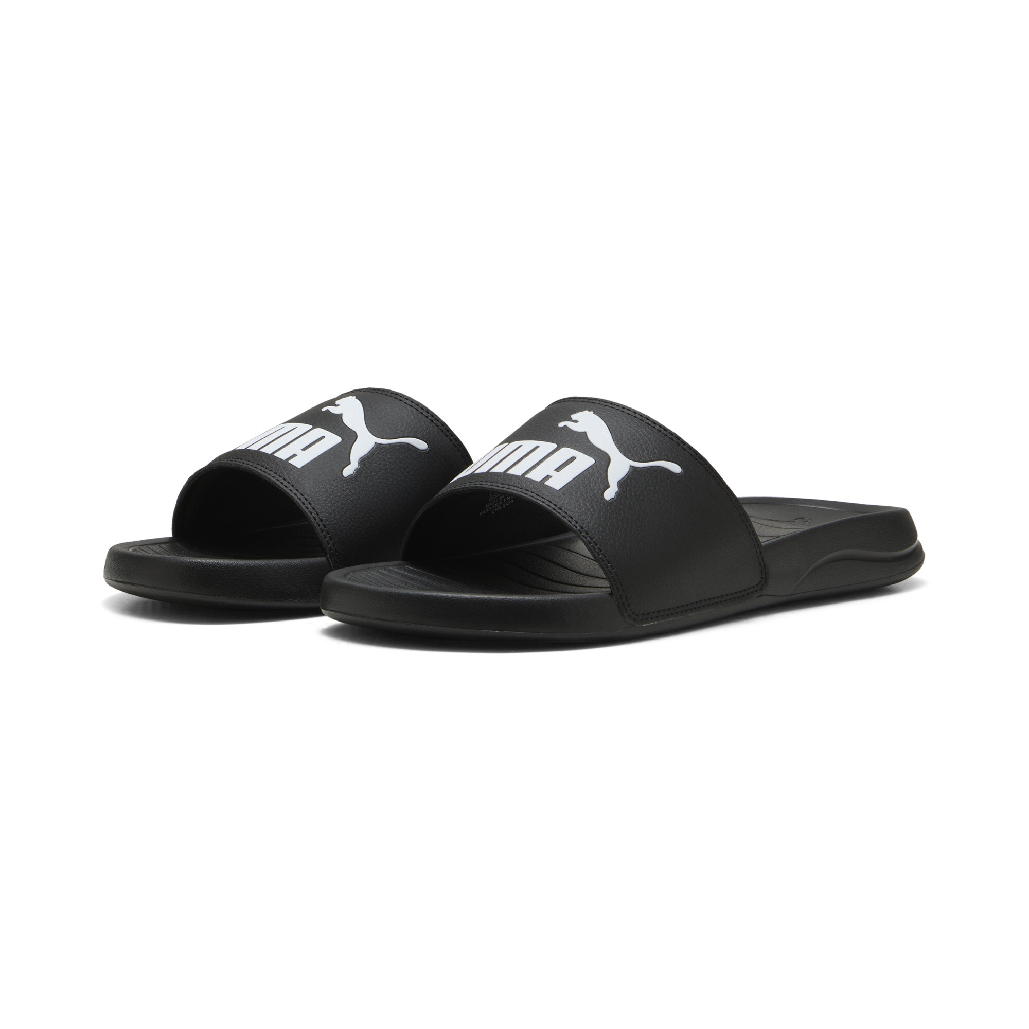 Puma Popcat 20 Sandals, Black, Size 38, Shoes