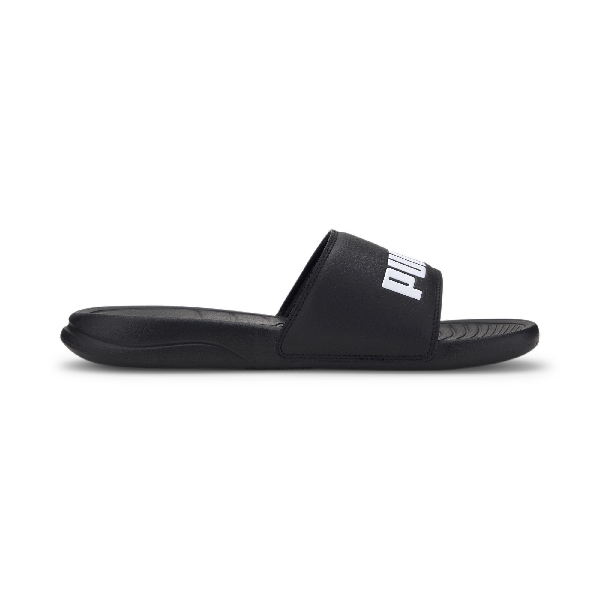 Men's PUMA Popcat 20 Sandals In Black, Size EU 40.5