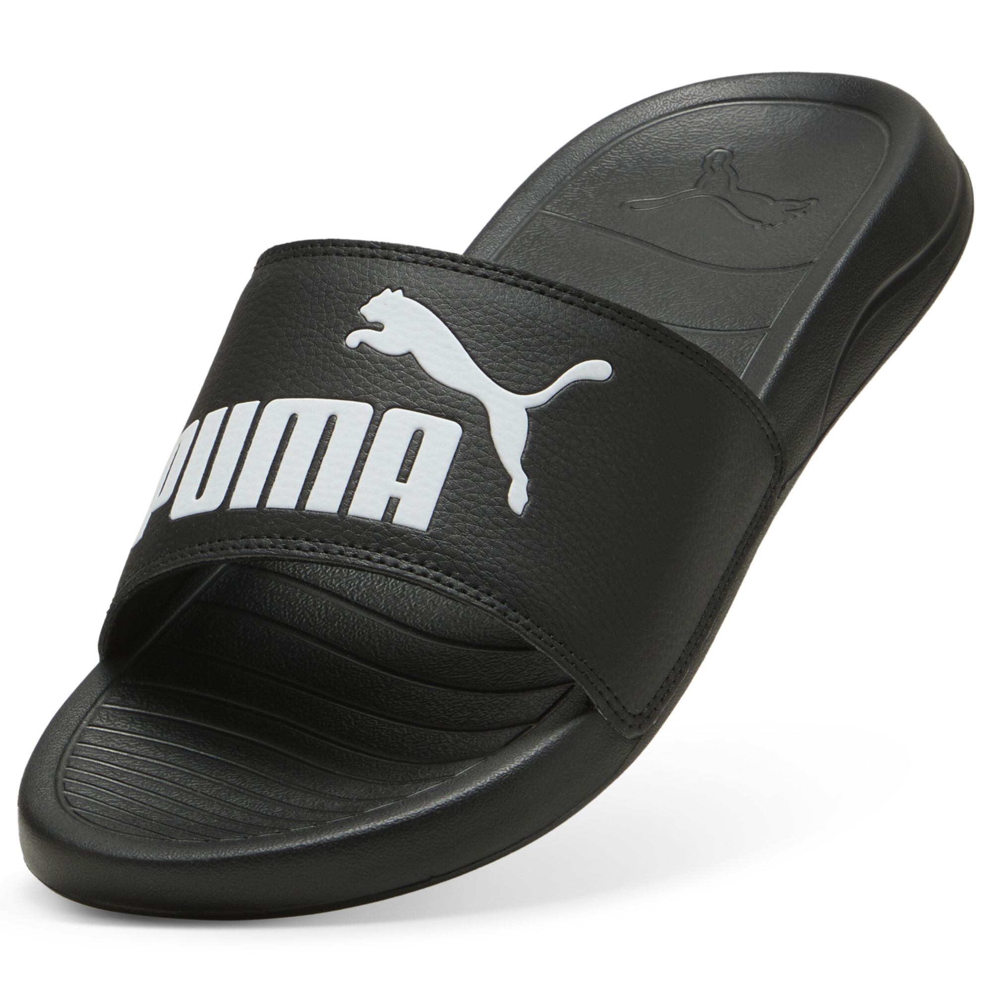 Puma Popcat 20 Sandals, Black, Size 38, Shoes