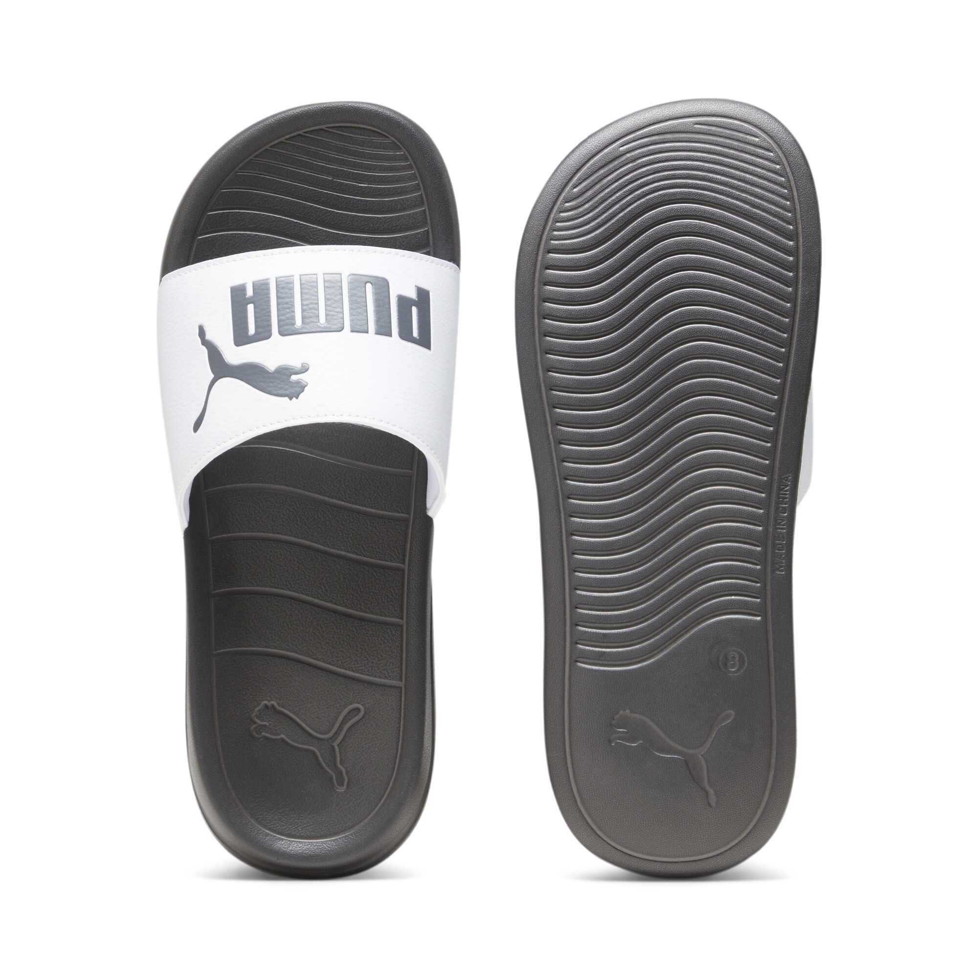 Puma Popcat 20 Sandals, White, Size 46, Shoes