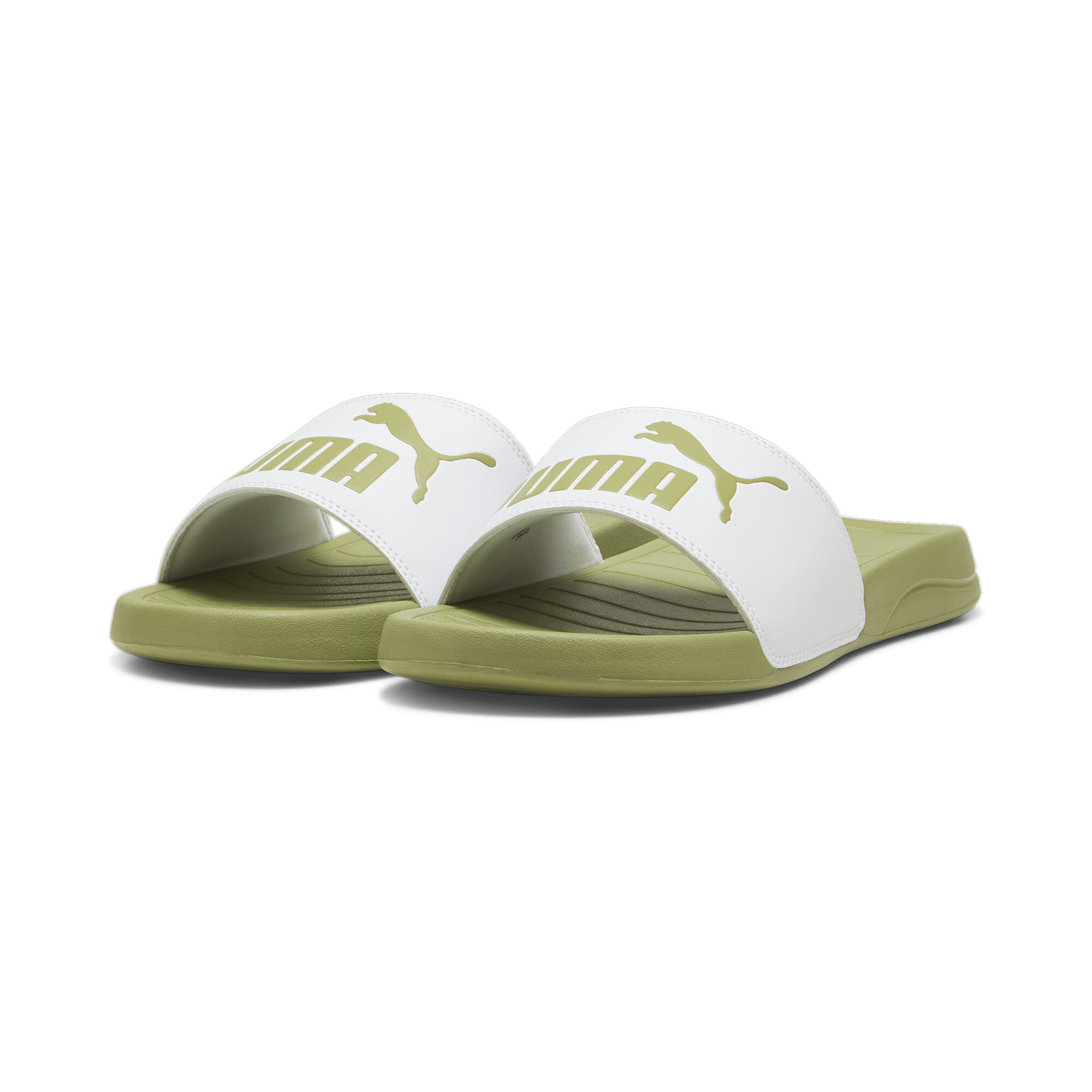 Puma Popcat 20 Sandals, White, Size 38, Shoes