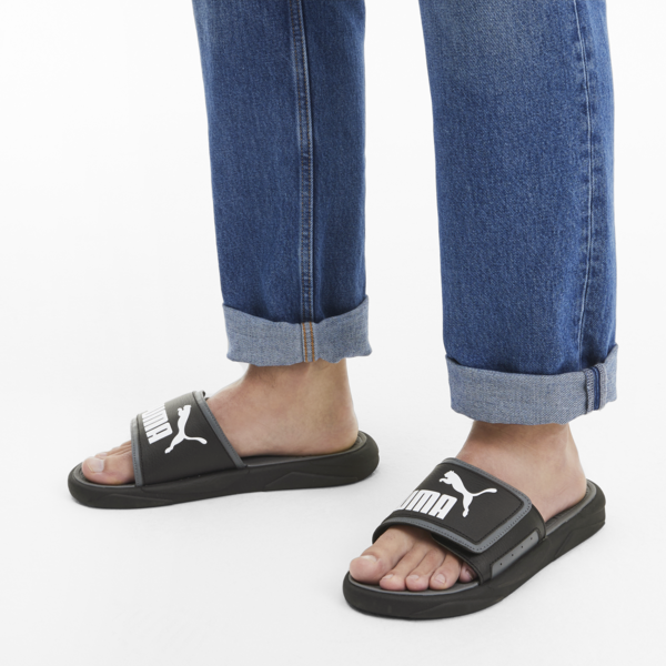 Royalcat Comfort  Sandals, Puma Black-CASTLEROCK-Puma White, large-ZAF