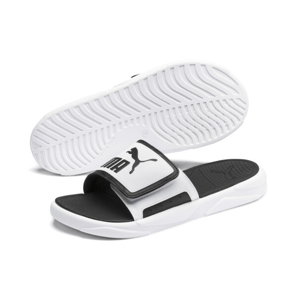 Puma sandals white on sale