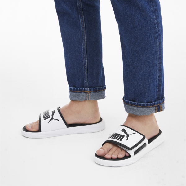 Royalcat Comfort  Sandals, Puma White-Puma Black, large-ZAF