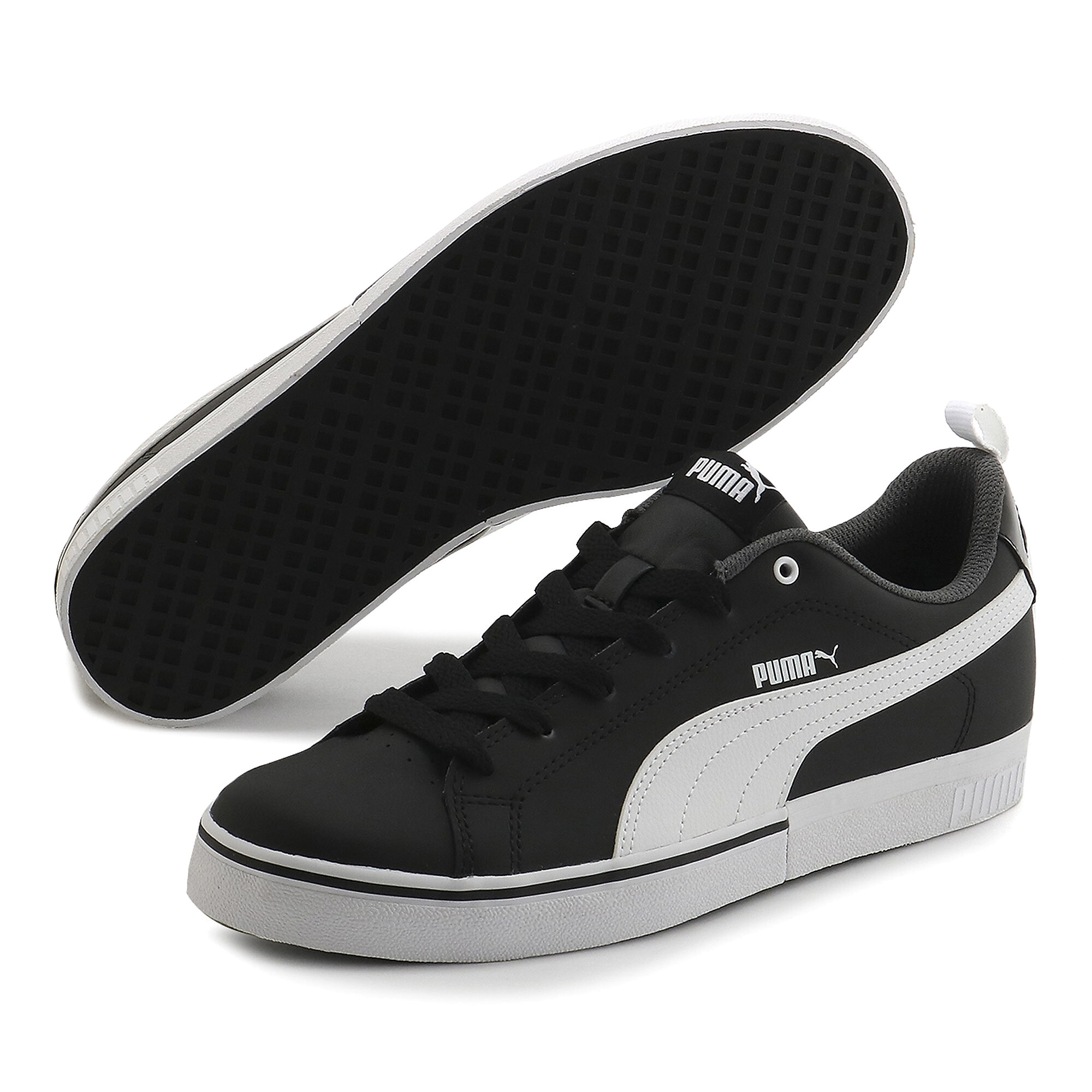 【プーマ公式通販】 プーマ ブレーク ポイント VULC スニーカー メンズ Puma Black-Puma White ｜PUMA.com