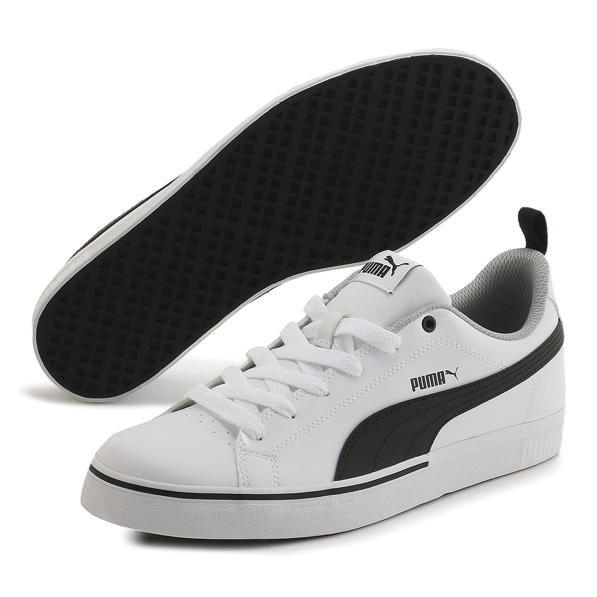 【プーマ公式通販】 プーマ ブレーク ポイント VULC スニーカー メンズ Puma White-Puma Black ｜PUMA.com