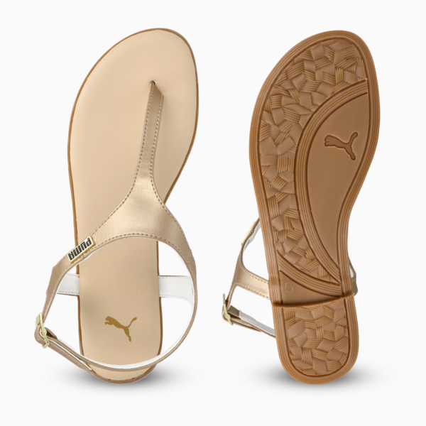 Stylecat Sleek Women's Sandals, PUMA Gold, large-ZAF