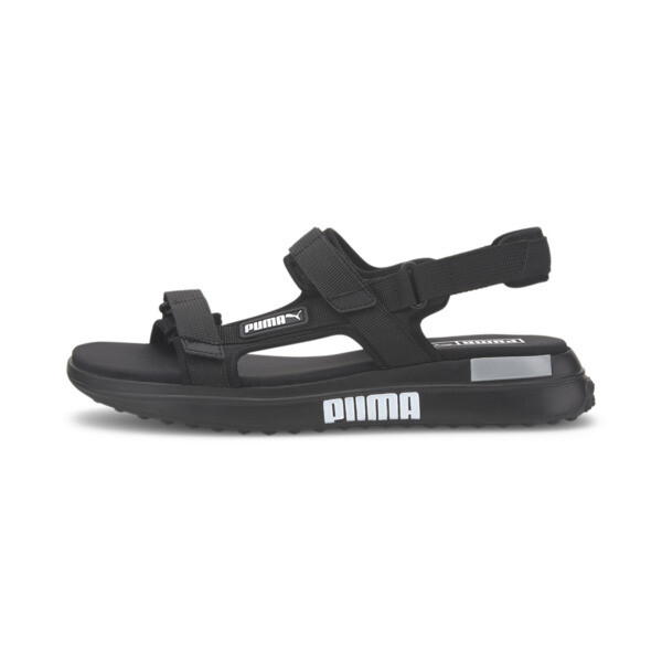 Puma Future Rider Sandals In Black Puma Future Rider Sandals In Black