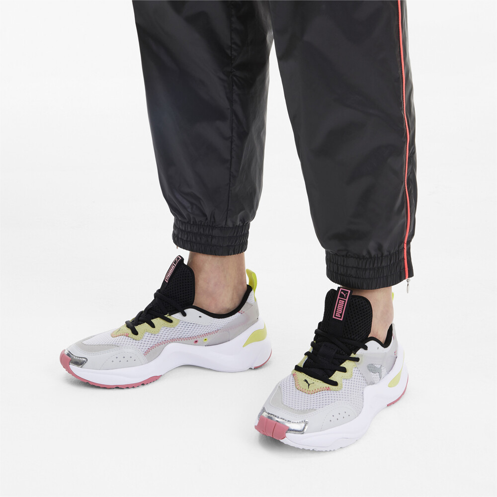 

PUMA - female - Кроссовки Rise Contrast Wns – White-Purple Heather-Lime –, Белый