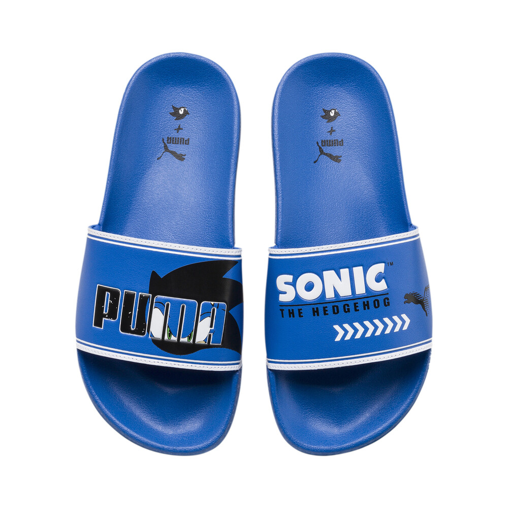 

PUMA - Детские шлепанцы SEGA Leadcat FTR SONIC Jr – Palace Blue-Puma White –, Синий