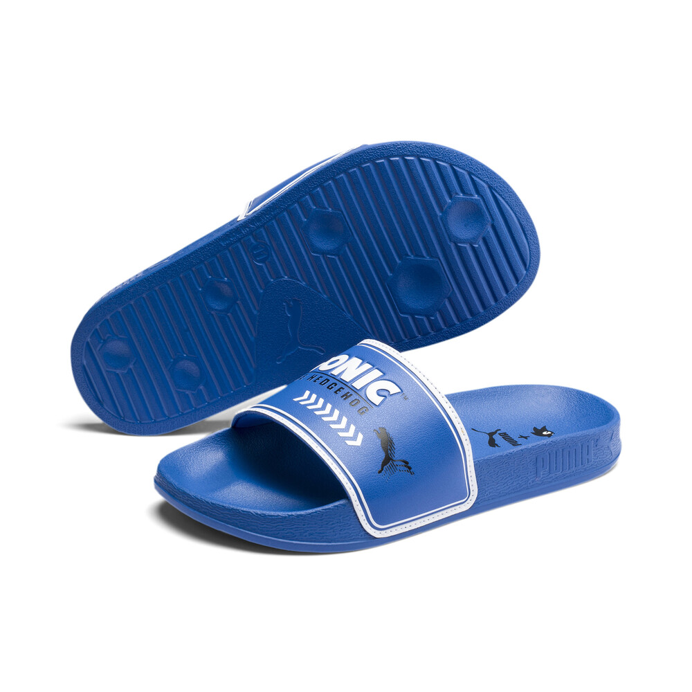 

PUMA - Детские шлепанцы SEGA Leadcat FTR SONIC PS – Palace Blue-Puma White –, Синий