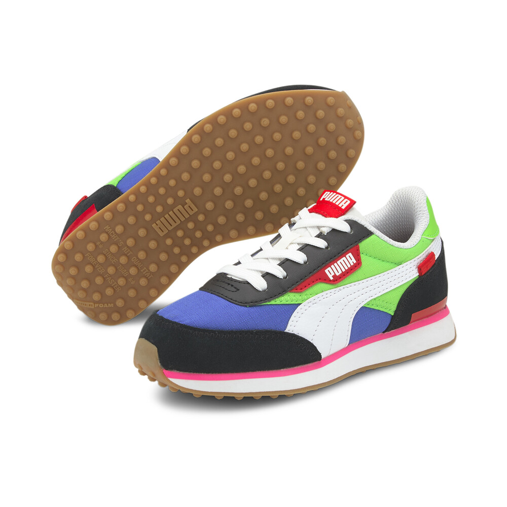 

PUMA - Детские кроссовки Future Rider Play On PS – PumaB-FluoGreen-DazzlingBlue –, Черный