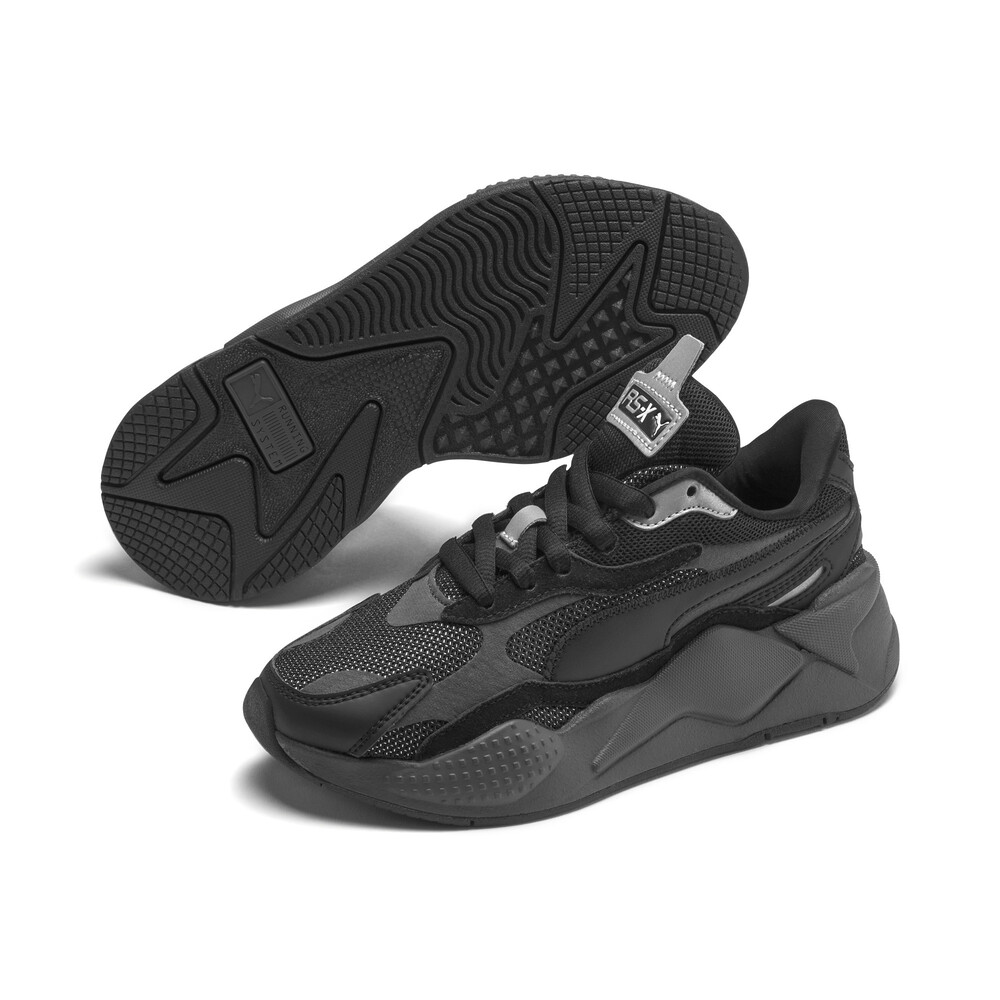 

PUMA - Детские кроссовки RS-X PUZZLE Jr – Puma Black-CASTLEROCK –, Черный