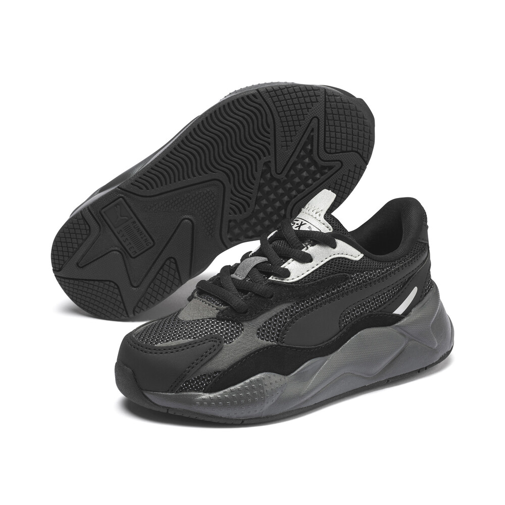 

PUMA - Детские кроссовки RS-X PUZZLE PS – Puma Black-CASTLEROCK –, Черный