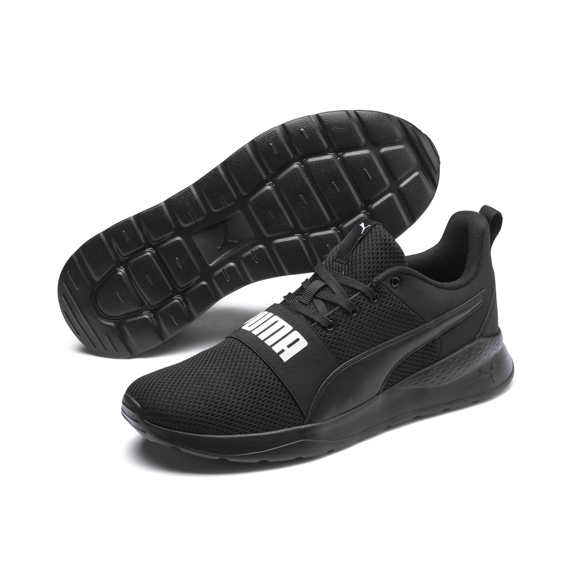 Puma Anzarun Lite Bold Trainers, Black, Size 39, Shoes