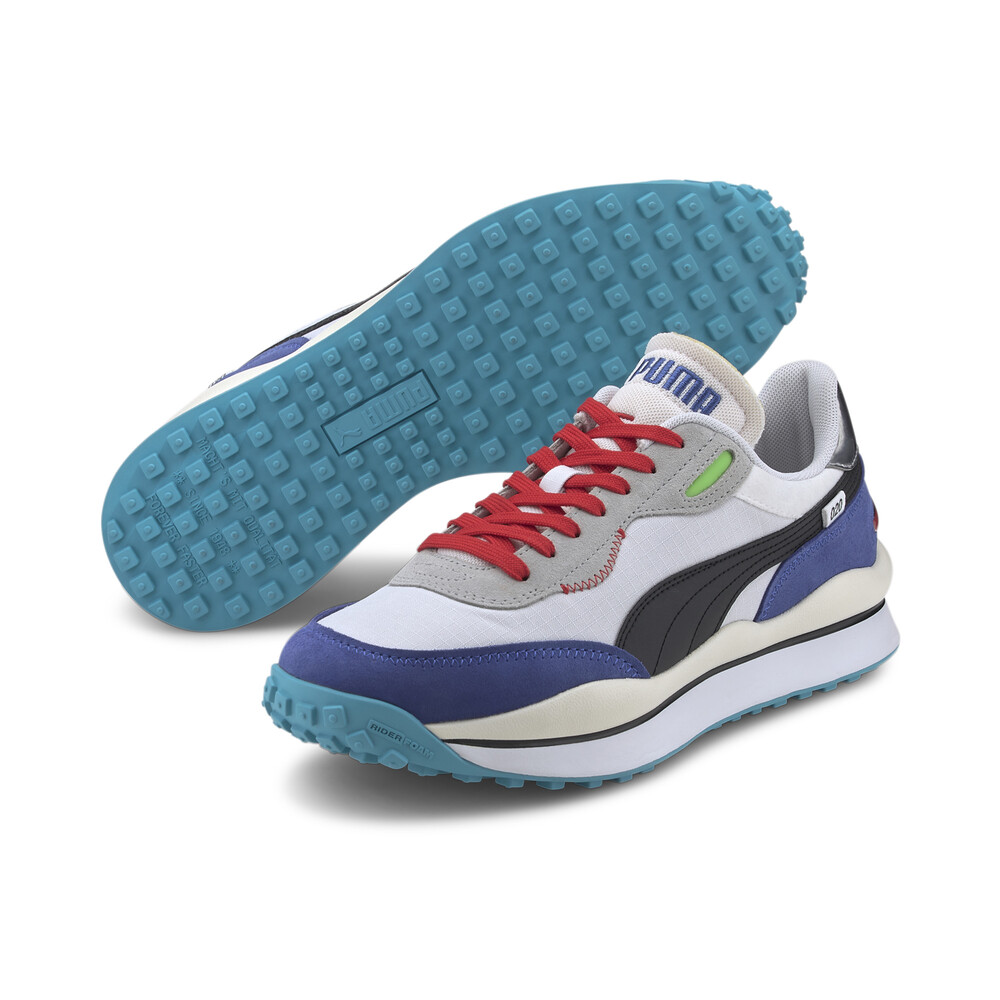 

PUMA - Кроссовки STYLE RIDER RIDE ON – P.White-Dazz Blue-High Rise –, Белый