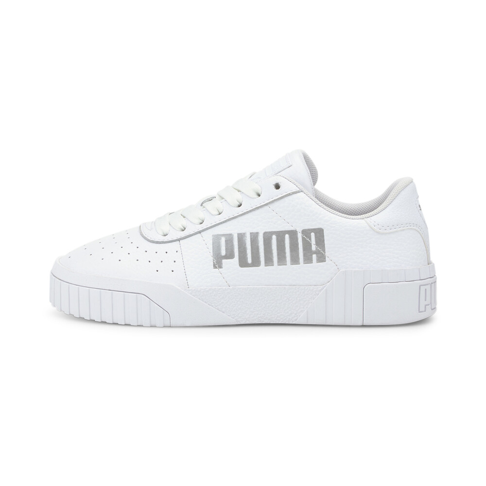 all white puma sneakers