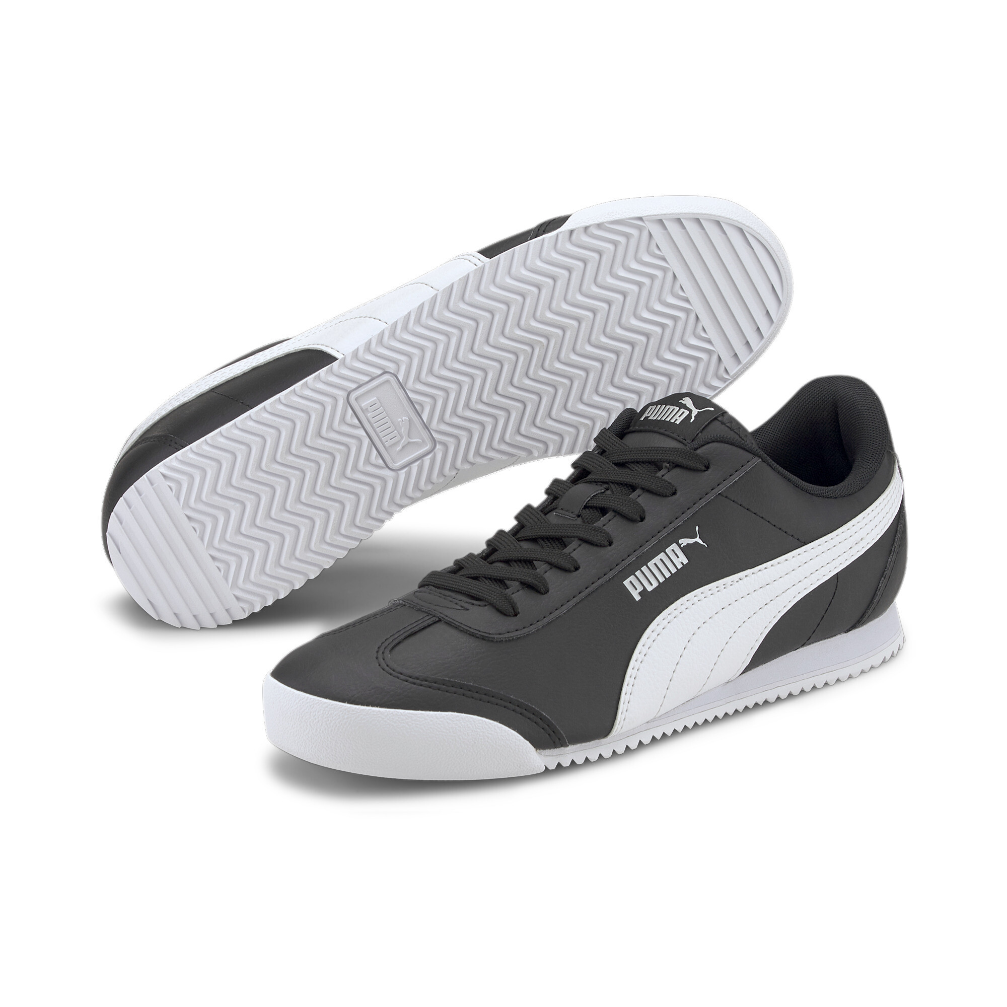 【プーマ公式通販】 プーマ チュリーノ FSL スニーカー ユニセックス Puma Black-Puma White-Puma Silver ｜PUMA.com