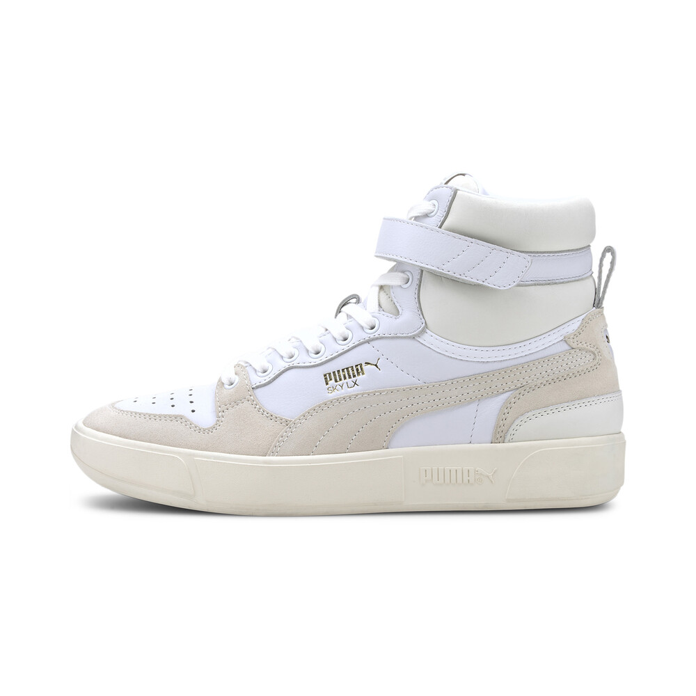 Sky LX Mid Lux Sneakers | White - PUMA