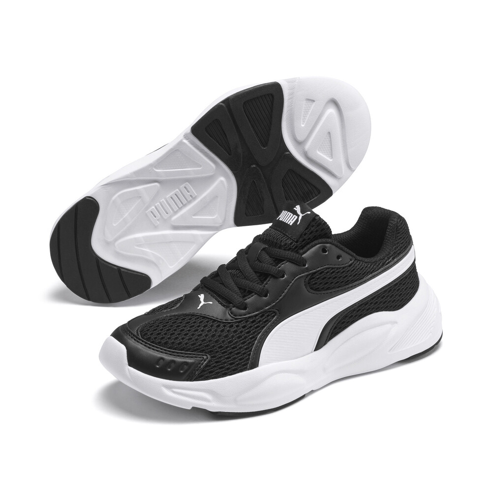 PUMA - Кроссовки '90s Runner Mesh Youth Trainers – Puma Black-Puma White – 38