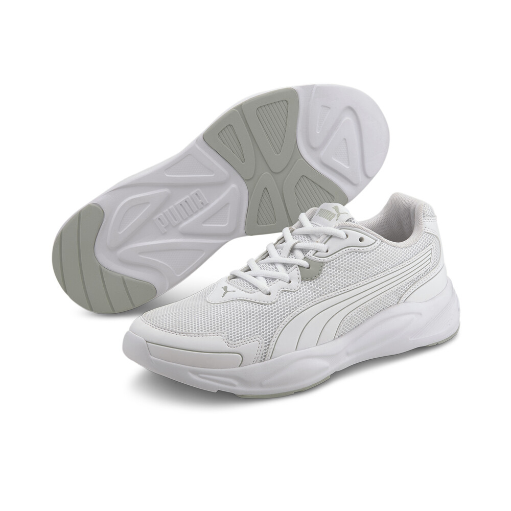 

PUMA - Кроссовки '90s Runner Nu Wave Trainers – Puma White-White-Aqua Gray –, Белый