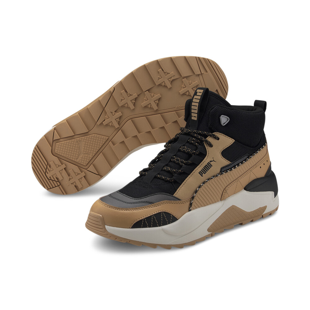 

PUMA - Кроссовки X-Ray 2 Square Mid WTR – Taffy-Taffy-Puma Black –, Бежевый