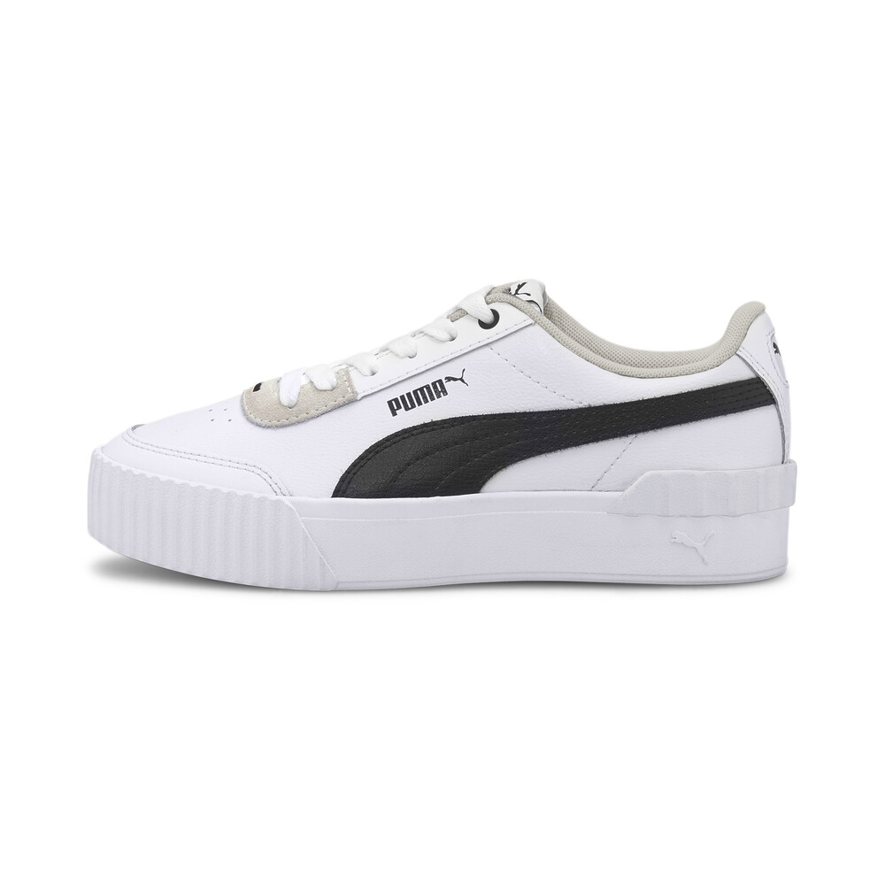 puma carina black and white