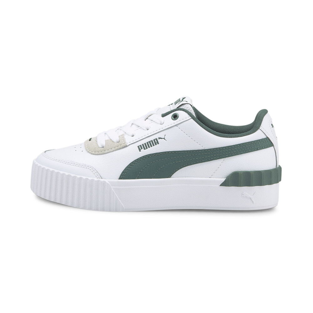 white carina lift trainers