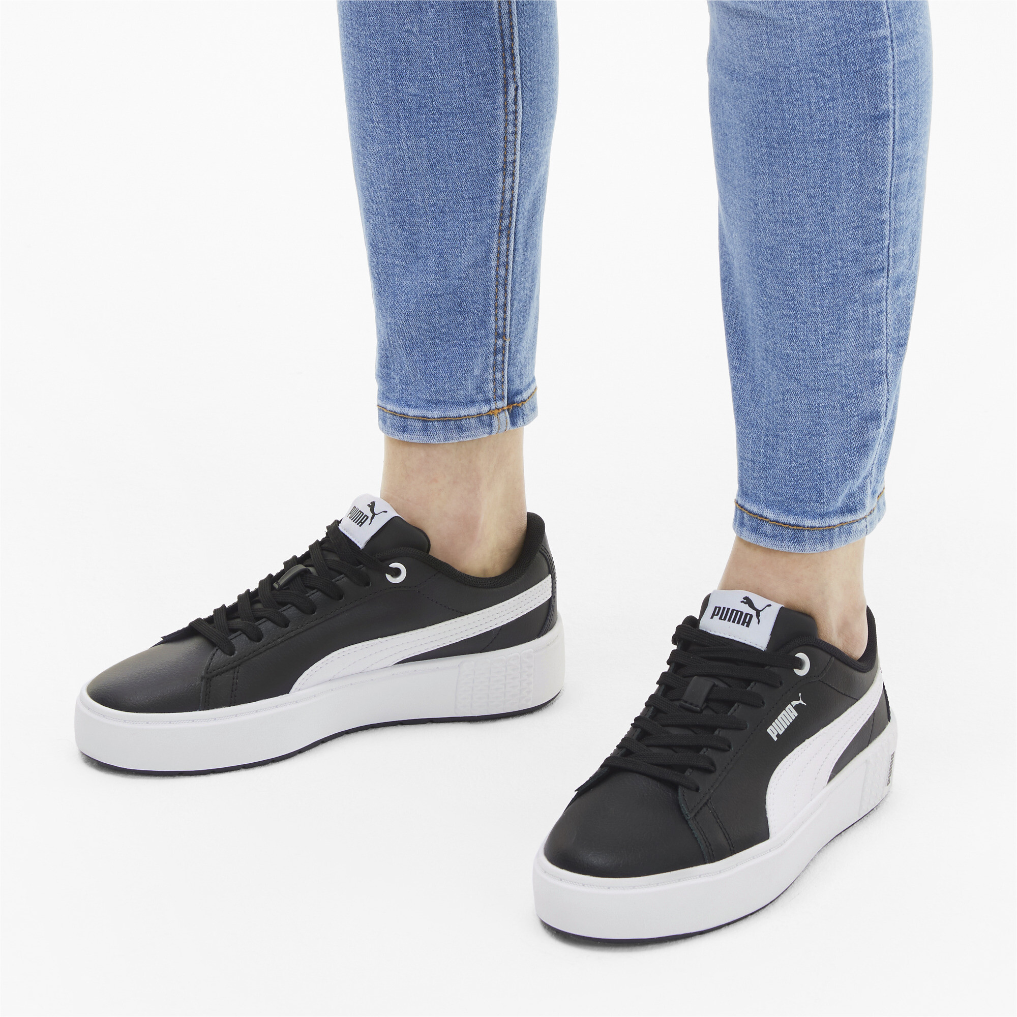 puma smash platform v2 women's sneakers