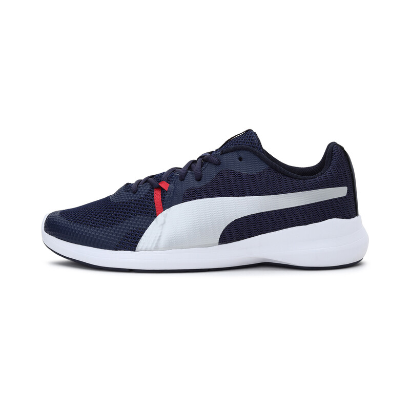 

Men's PUMA Wave MU Sneakers, Red/purple/silver