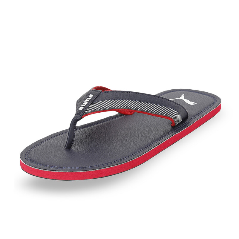 Men's PUMA Tsukisho Flip Flops, White/red/purple
