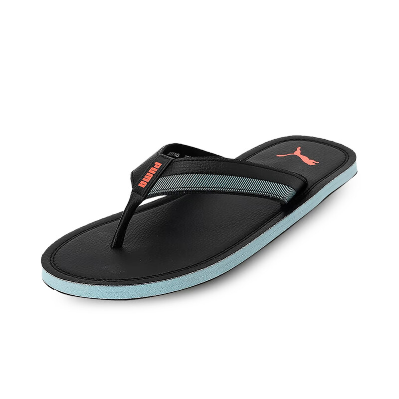 

Men's PUMA Tsukisho Flip Flops, Black/red/blue
