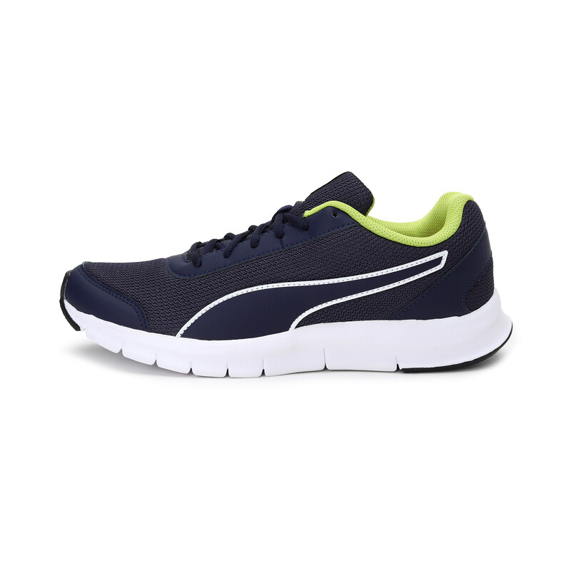 

Men's PUMA Bent Sneakers, White/purple/yellow