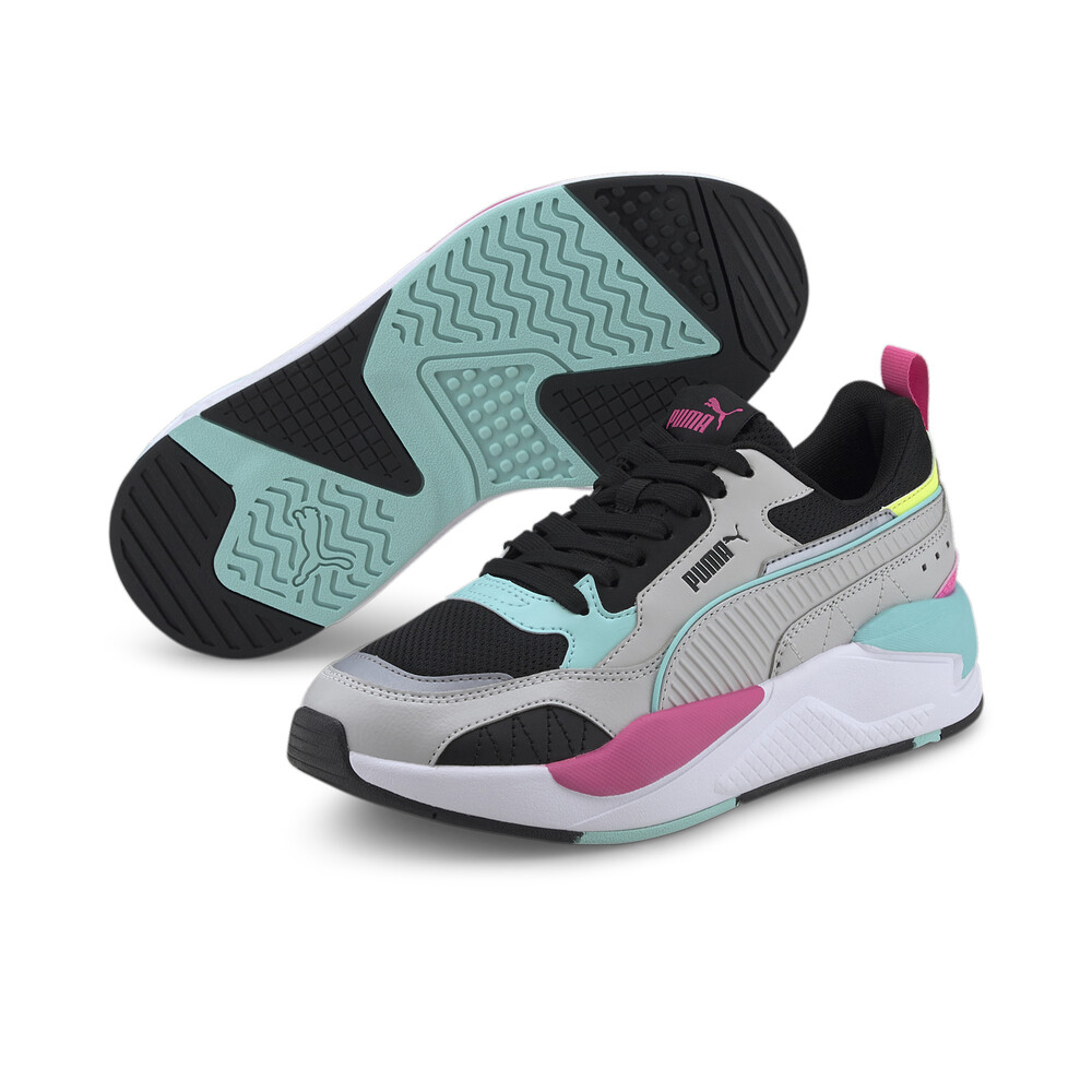 

PUMA - Кроссовки X-Ray 2 Square – Gray Violet-Black-ARUBA BLUE –, Серый
