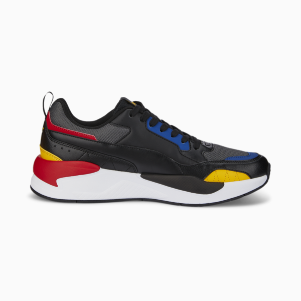X-Ray 2 Square Trainers, Dark Shadow-Puma Black-Spectra Yellow-Limoges-High Risk Red, large-ZAF