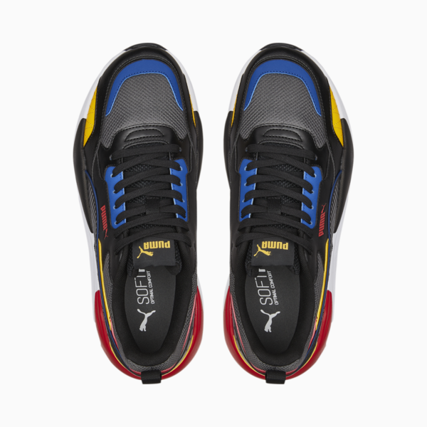 X-Ray 2 Square Trainers, Dark Shadow-Puma Black-Spectra Yellow-Limoges-High Risk Red, large-ZAF