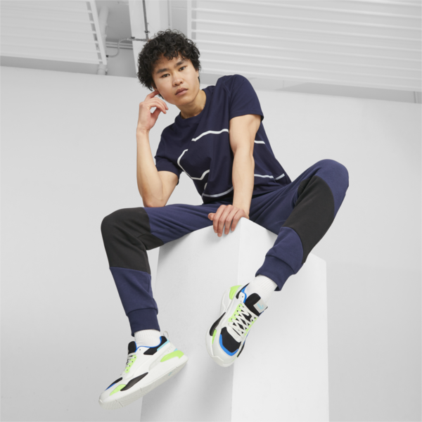 X-Ray 2 Square Trainers, Feather Gray-PUMA White-PUMA Black-Pro Green, large-ZAF
