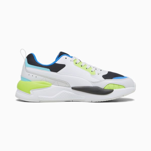 X-Ray 2 Square Trainers, Feather Gray-PUMA White-PUMA Black-Pro Green, large-ZAF