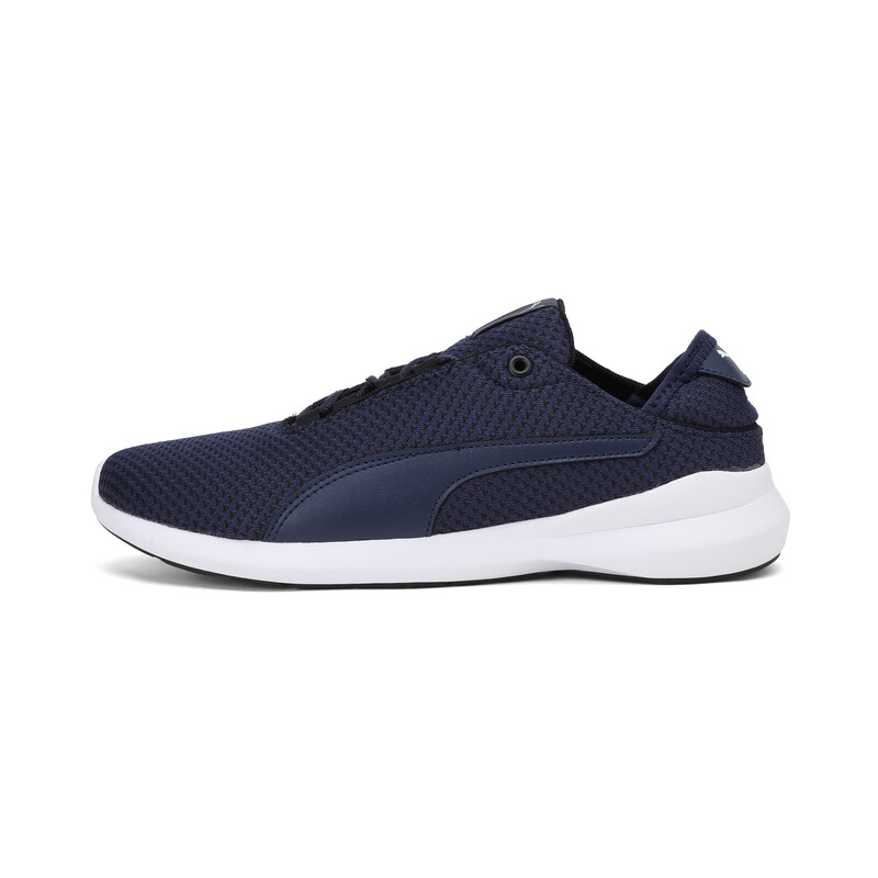 

Men's PUMA Shell Sneakers, White/purple