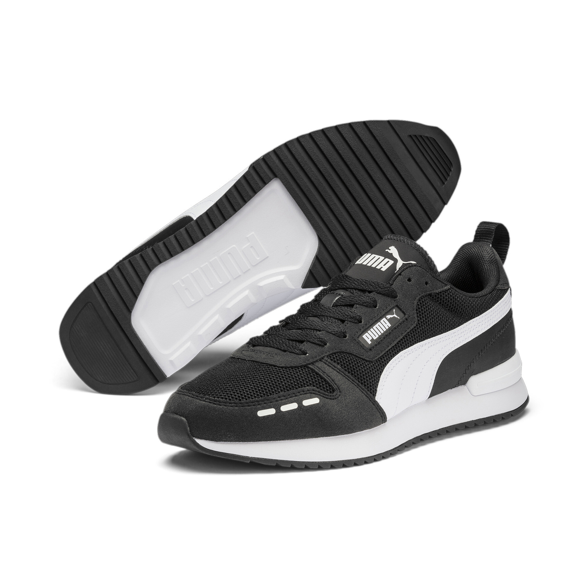 Puma R78 Runner Trainers, Black, Size 37.5, Shoes