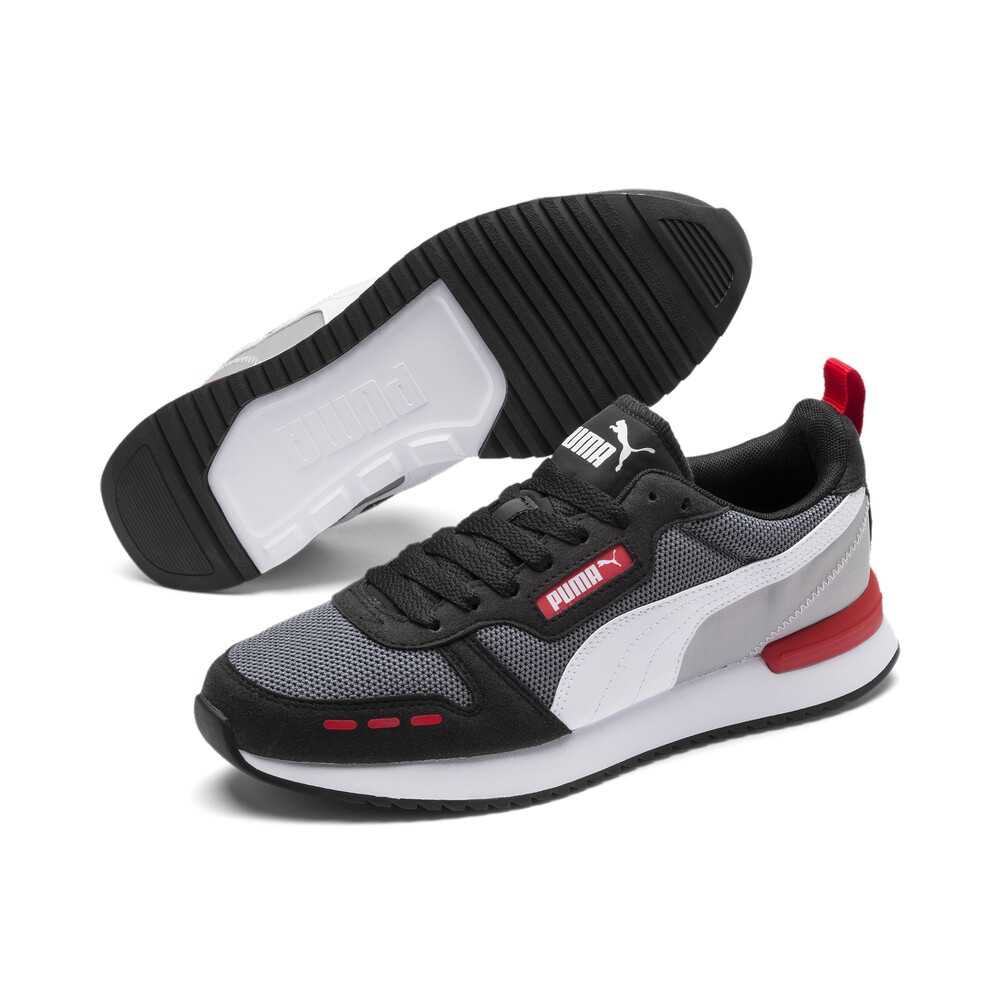 

PUMA - Кроссовки PUMA R78 – CASTLEROCK-Black-White –, Серый