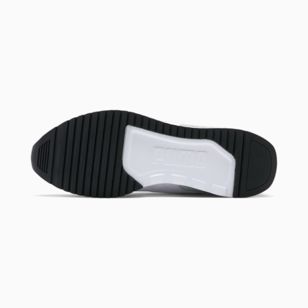 R78 Runner Trainers, CASTLEROCK-Puma Black-Puma White, large-ZAF